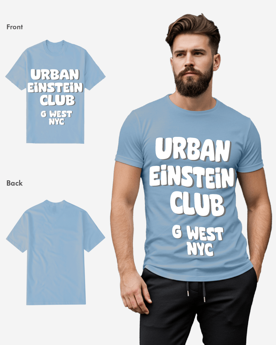 G West Mens Urban Einstein Club Tee