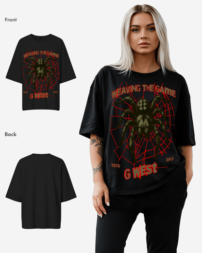 G West Womens Weaving The Game Oversized Tee