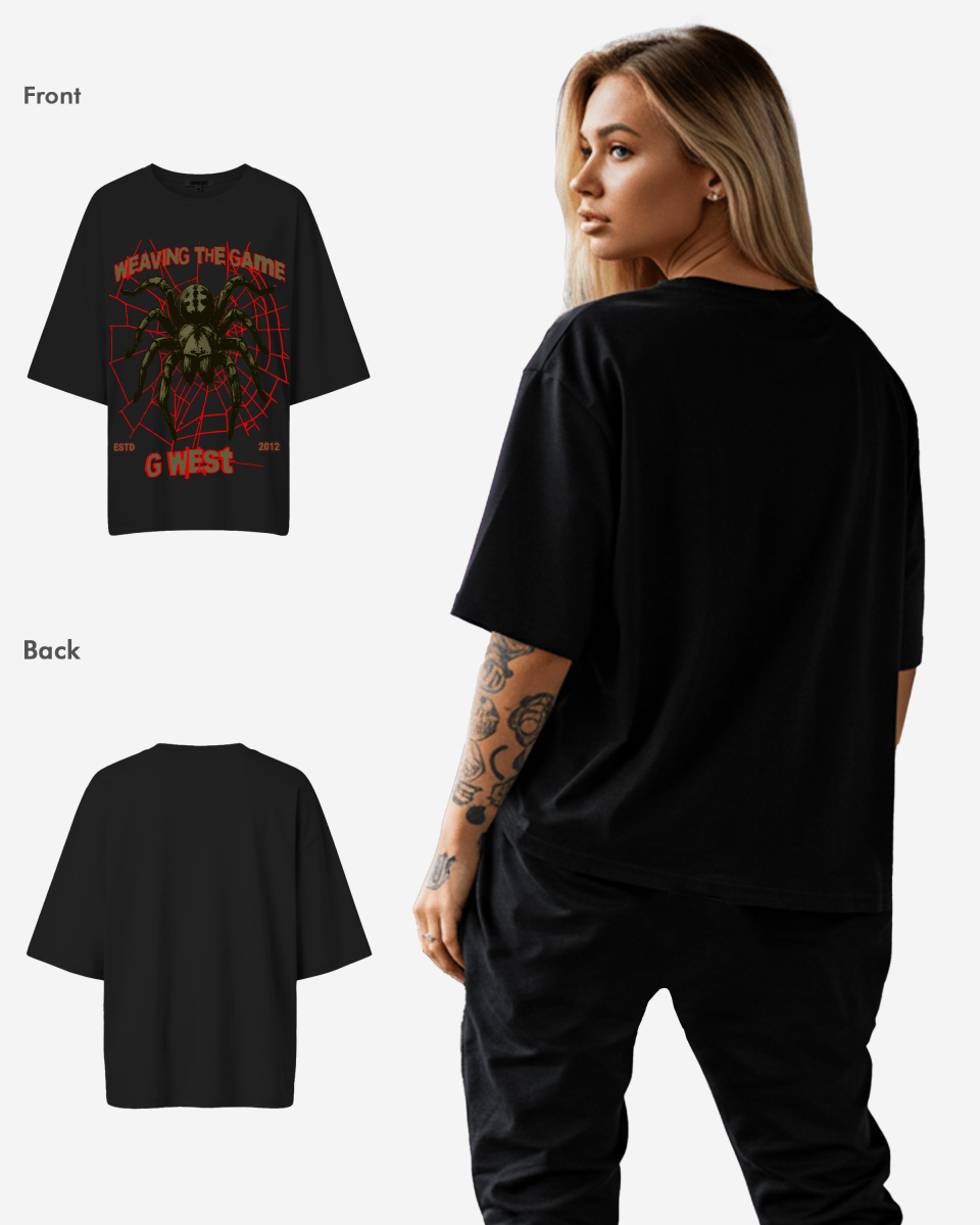 G West Womens Weaving The Game Oversized Tee