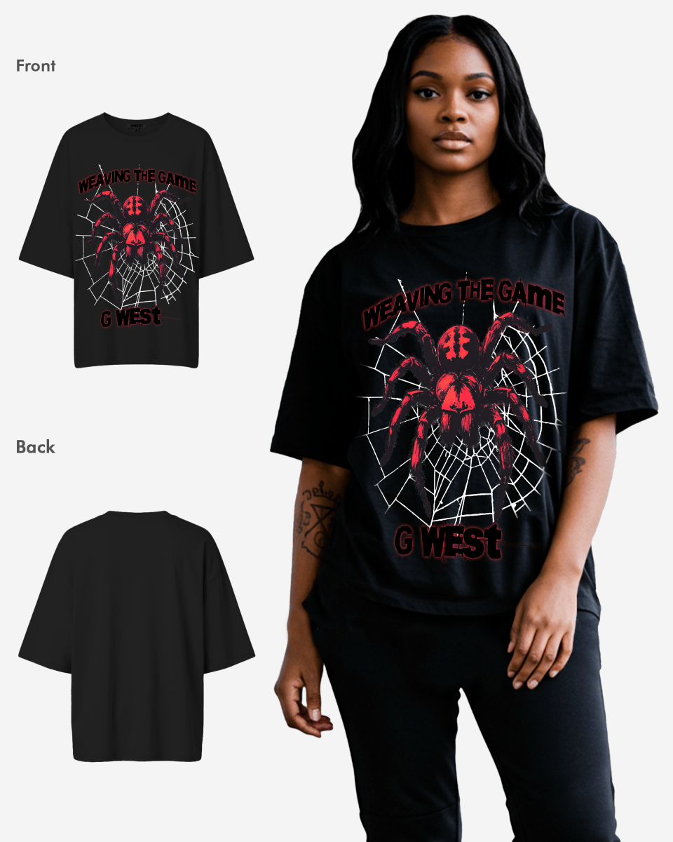 G West Womens Weaving The Game Oversized Tee