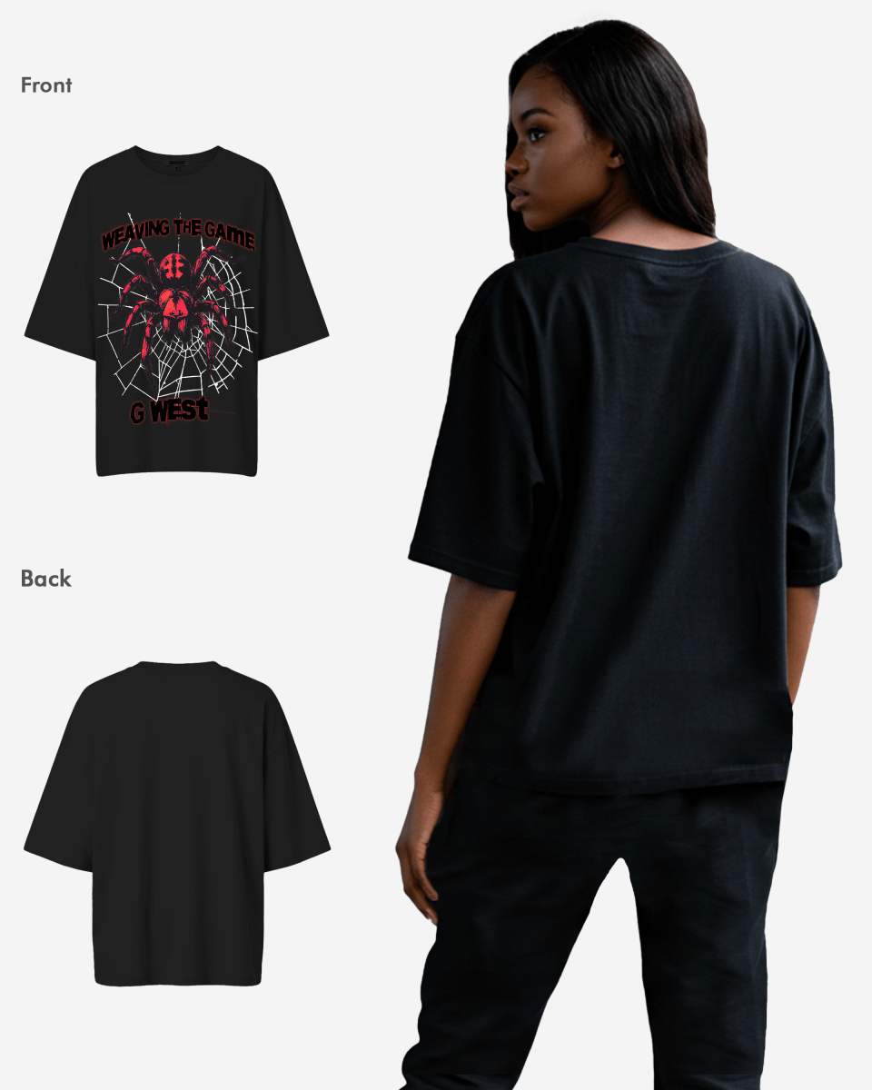 G West Womens Weaving The Game Oversized Tee