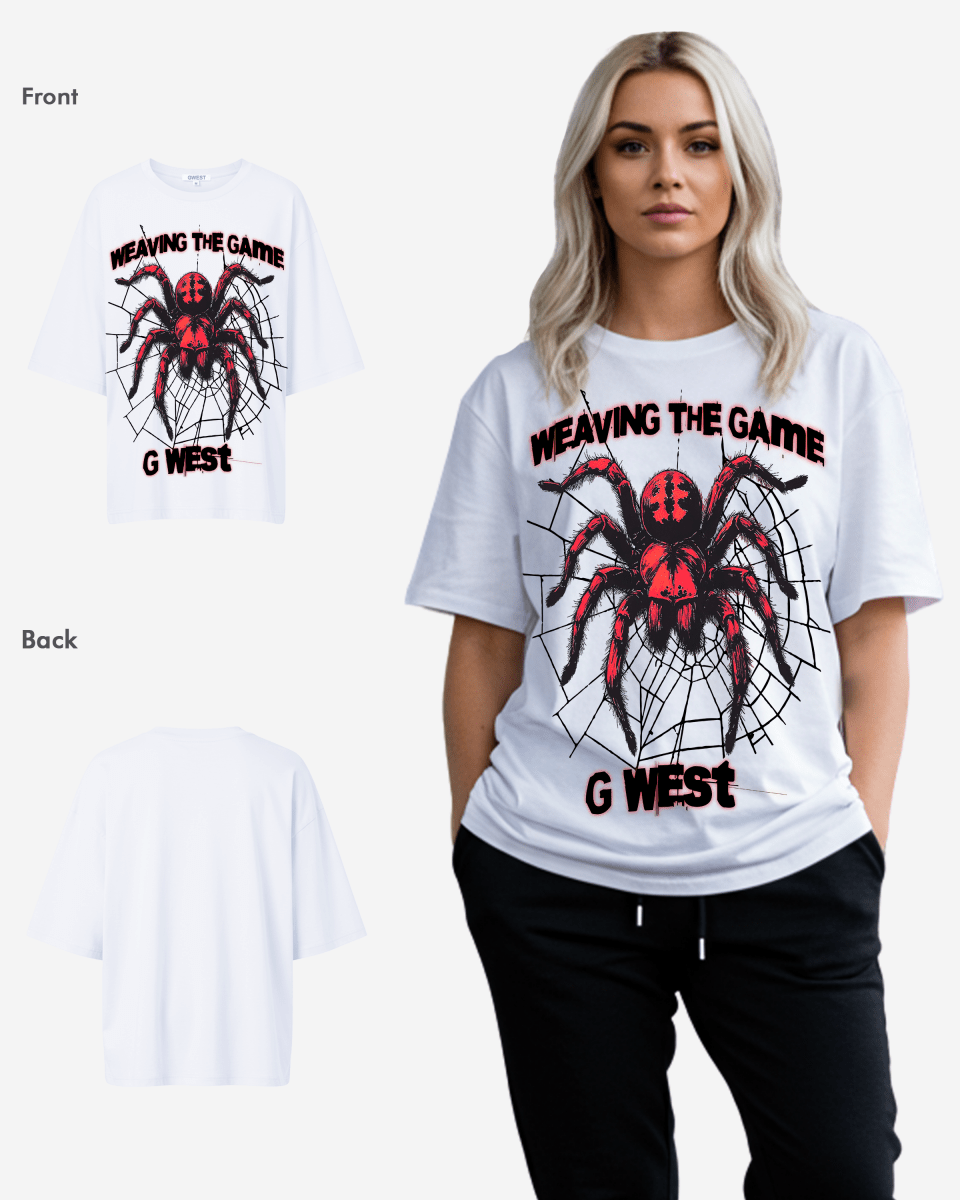 G West Womens Weaving The Game Oversized Tee