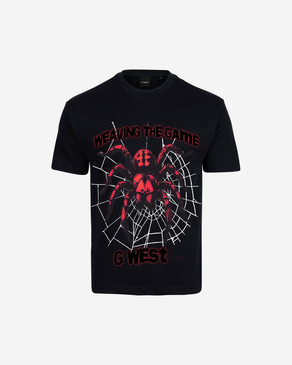 G West Weaving The Game Oversized T-Shirt Mens