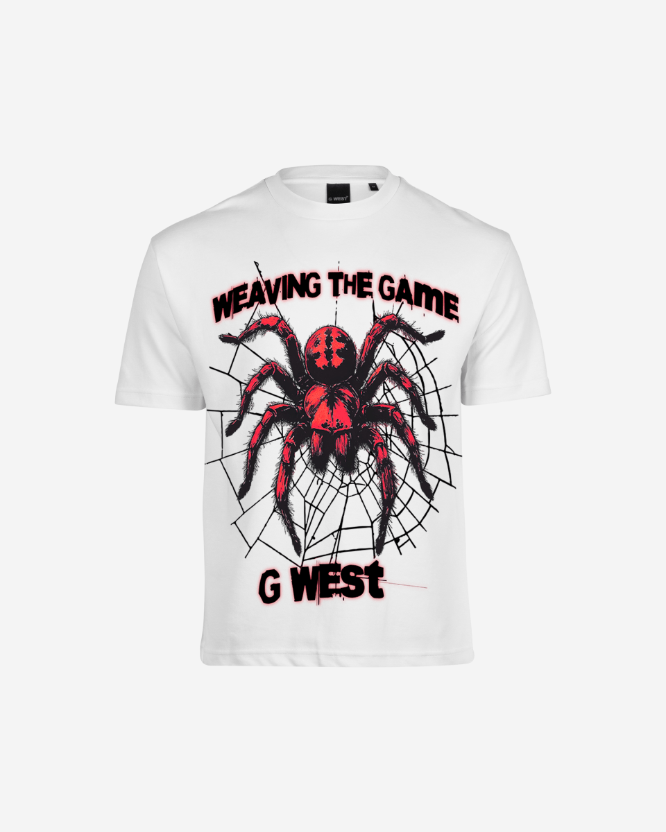 G West Weaving The Game Oversized T-Shirt Mens