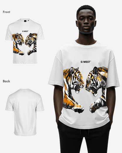 G West Mens Wild Things Oversized Tee