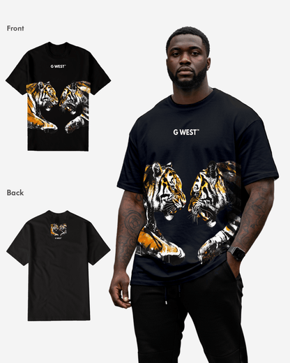 G WEST WILD THINGS T-Shirt Big and Tall Mens