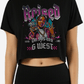 G West Womens Raised On 90S Era Crop Tee