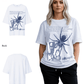 G West Womens Oversized Big Spider Life Style Tee