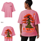 G West Womens Oversized Bonsai Tee