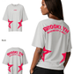 G West Womens Oversized Brooklyn Arch Logo Tee