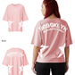 G West Womens Oversized Brooklyn Arch Logo Tee