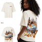 G West Womens OVERSIZED CHICAGO CAKE TEE