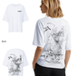 G West Womens Oversized Gratitude Reaper Tee