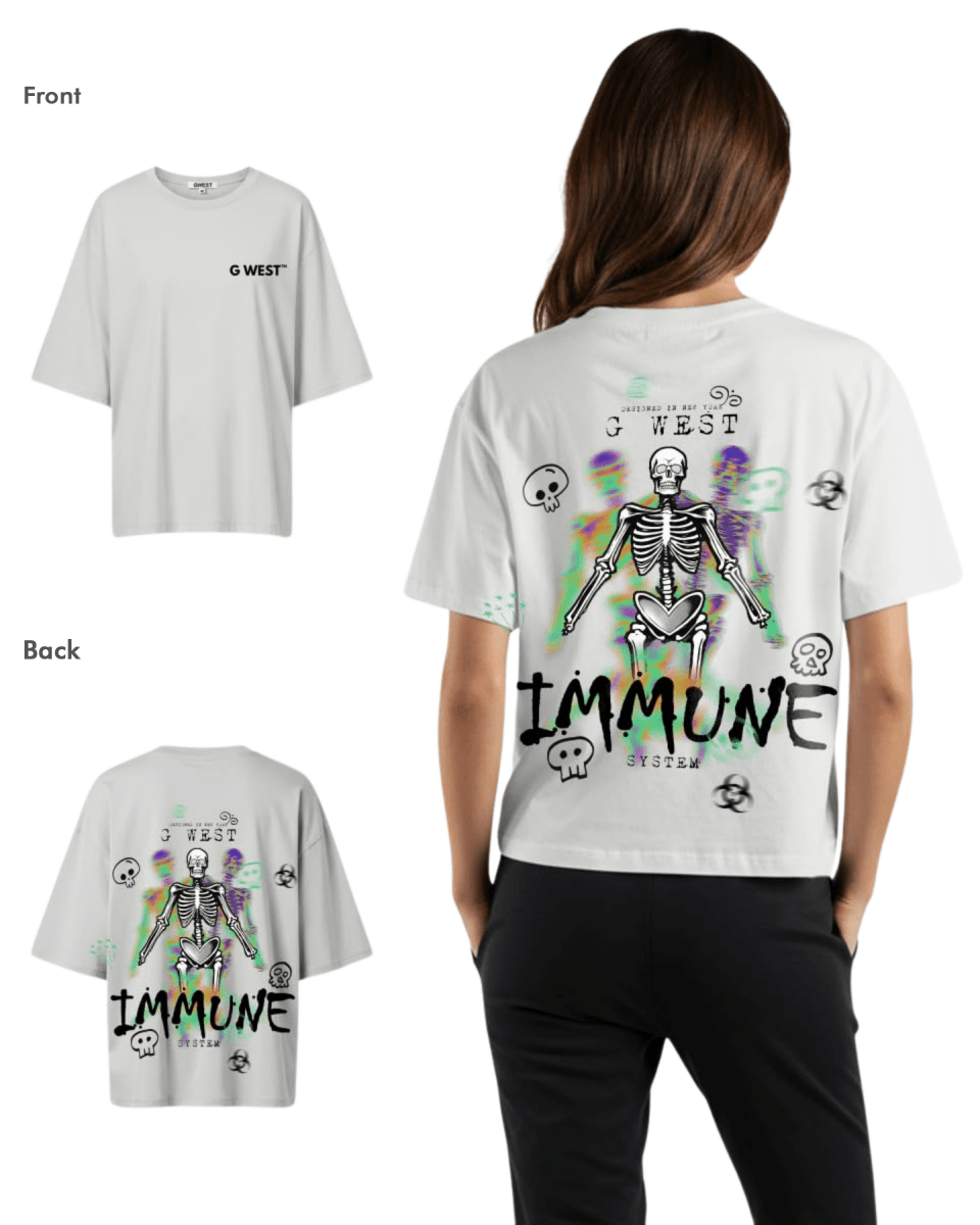 G West Womens Oversized Immune Tee