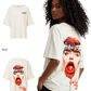 G West Womens Oversized Lollipop Mushroom Oversized Tee