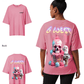 G West Womens Oversized Melting Ice Cream Tee