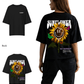 G West Womens Oversized Sunflower Tee