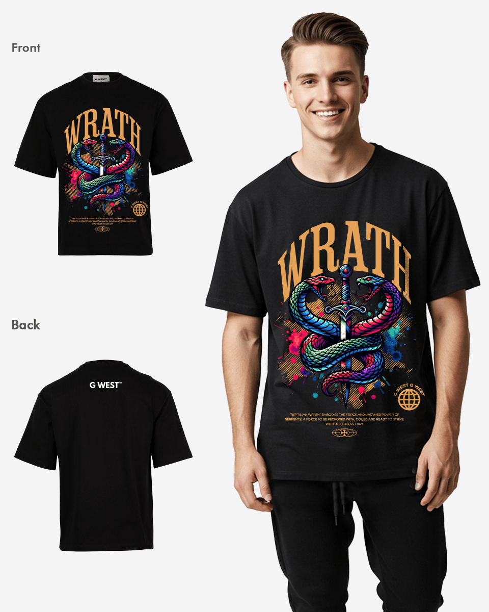G WEST WRATH OVERSIZED T-Shirt Mens