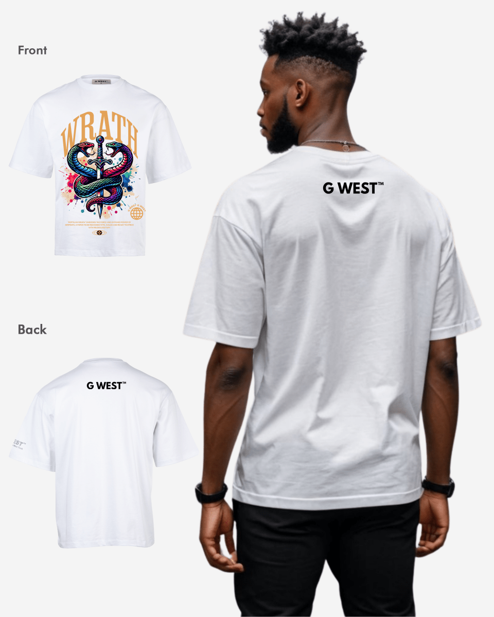 G WEST WRATH OVERSIZED T-Shirt Mens