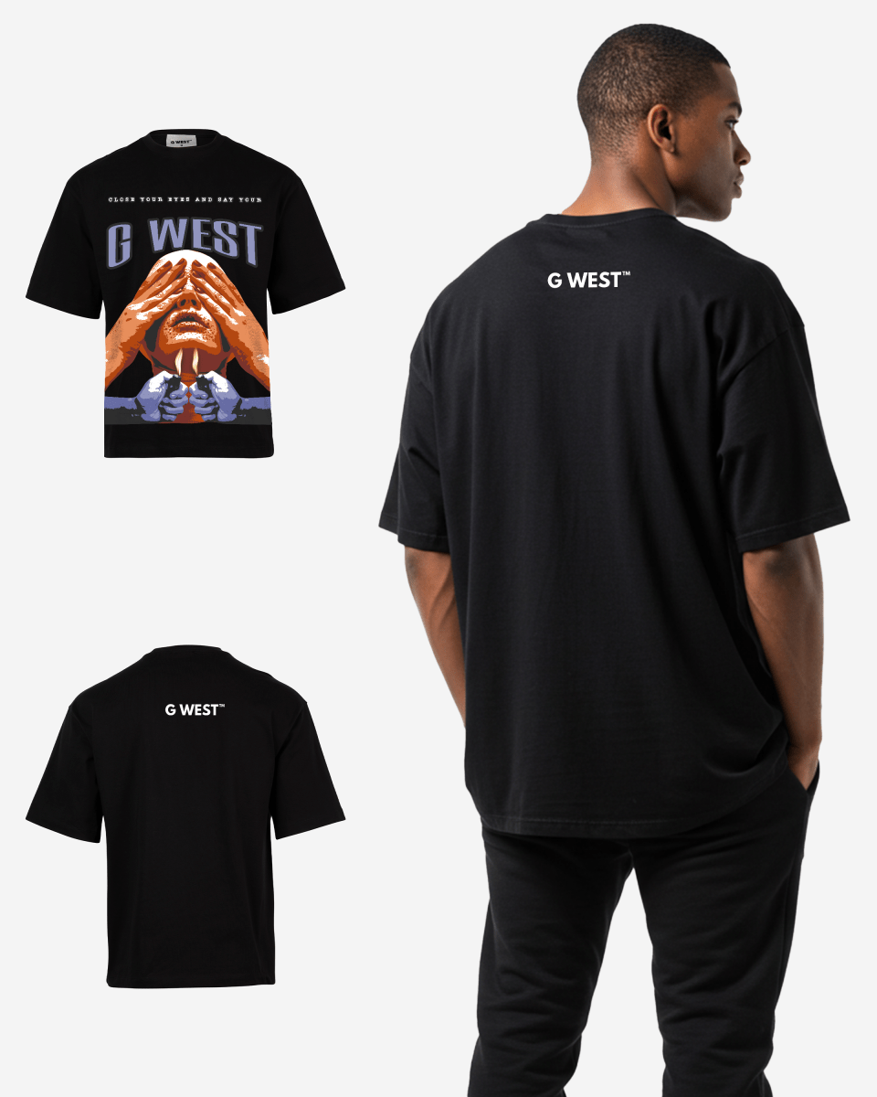 G West Candlelit Secret Oversized T-Shirt Mens
