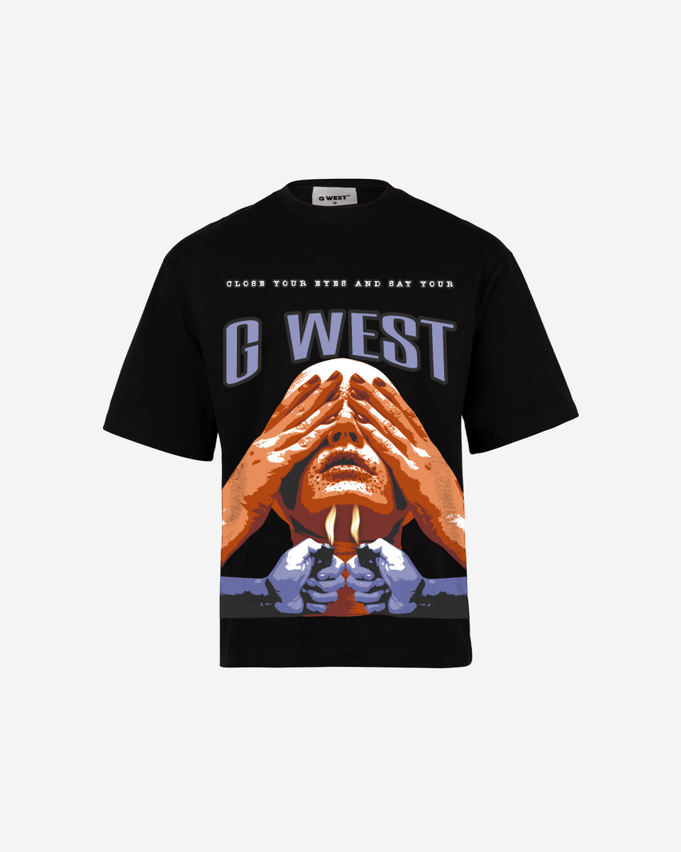 G West Candlelit Secret Oversized T-Shirt Mens