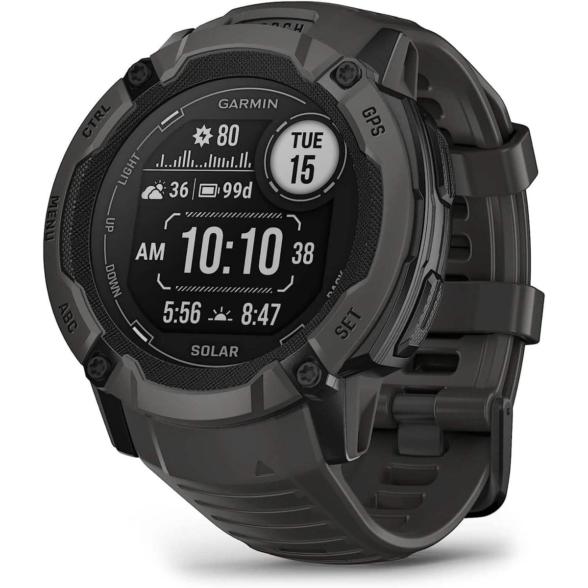 Reloj inteligente GPS resistente Garmin Instinct 2X Solar (reacondicionado)