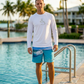 Men's Gulfstream Fishing Swim Trunk