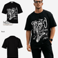 G West Ghostly Grooves Oversized T-Shirt Mens
