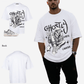 G West Ghostly Grooves Oversized T-Shirt Mens