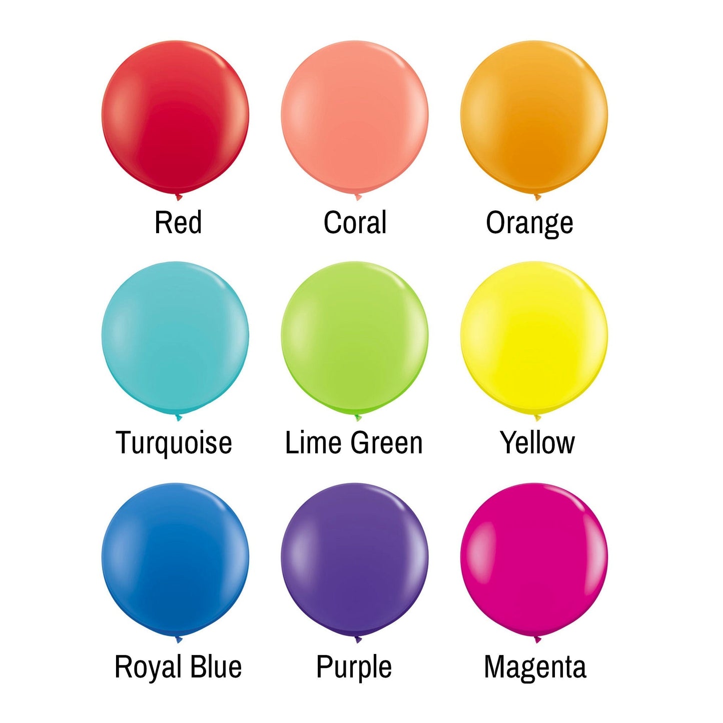 Giant Balloons 24" (2-Foot)