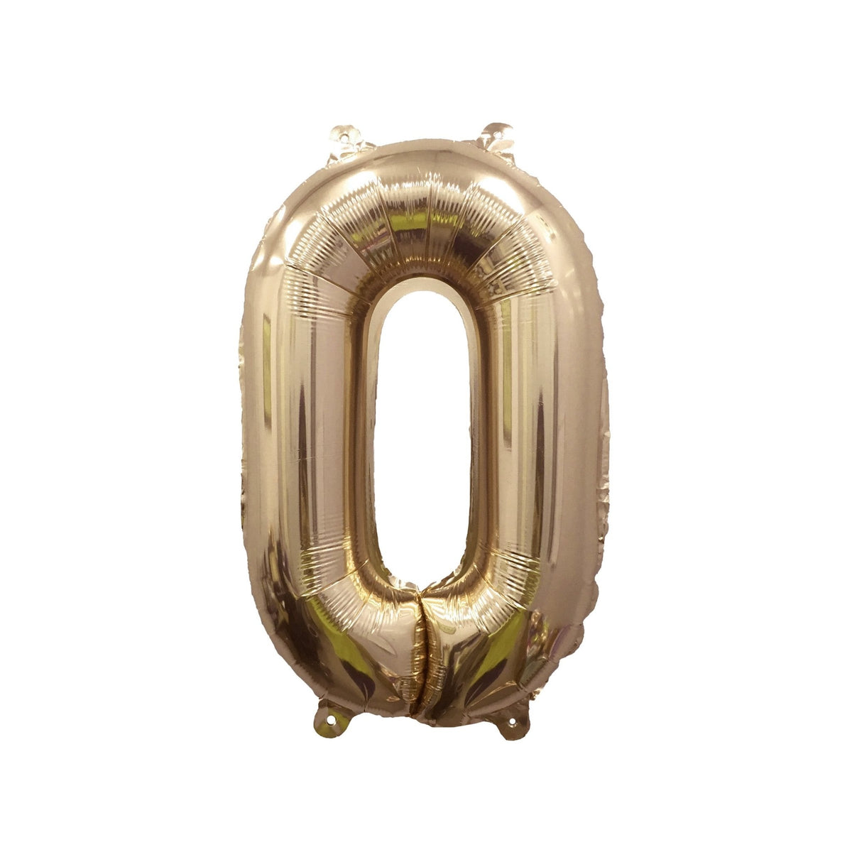 Globo gigante de papel de aluminio dorado | 81 cm metálico | Números 0-9
