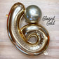 Globo gigante de papel de aluminio dorado | 81 cm metálico | Números 0-9