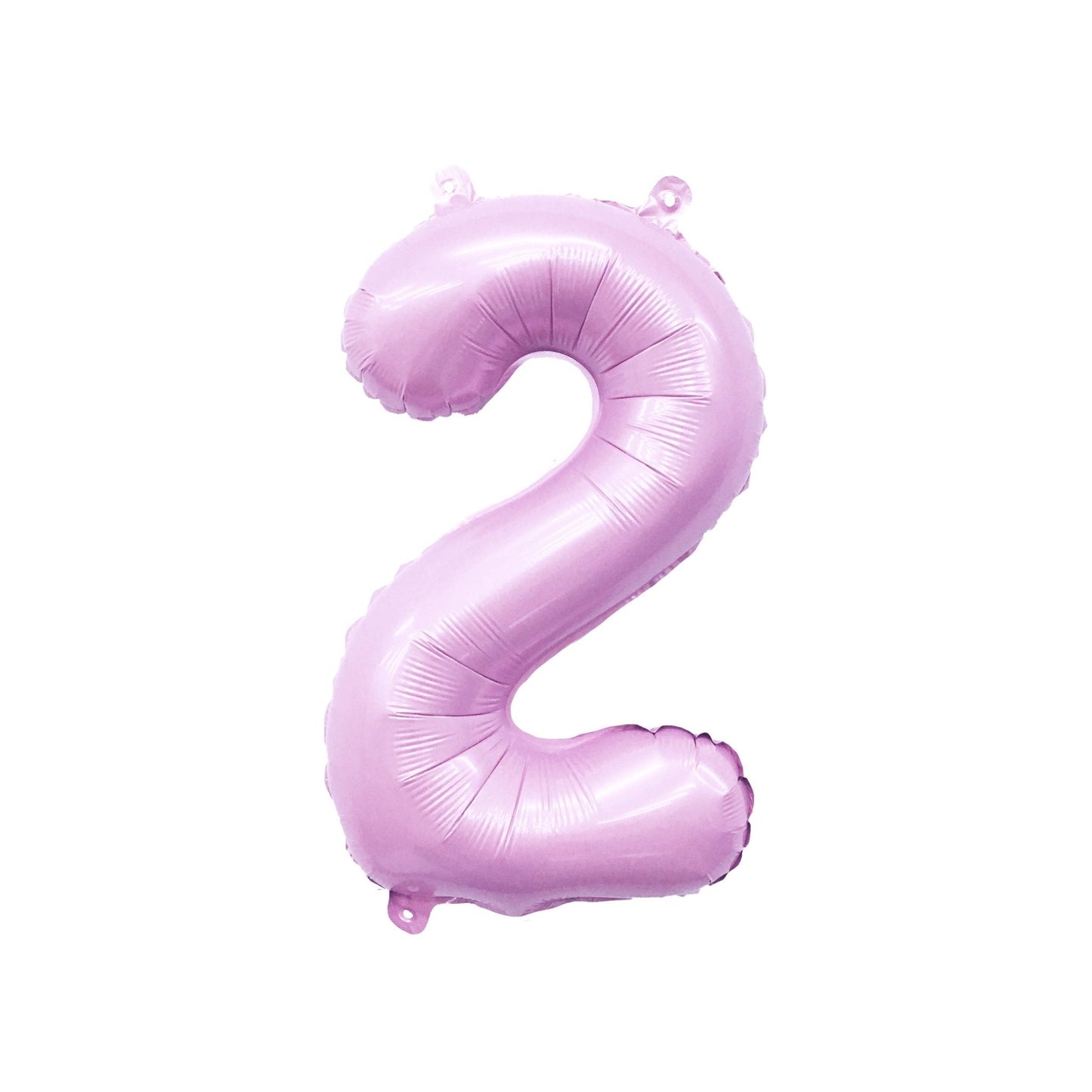 Pastel Lilac Pink Number Balloon | 32" Giant Foil | Numbers 0-9
