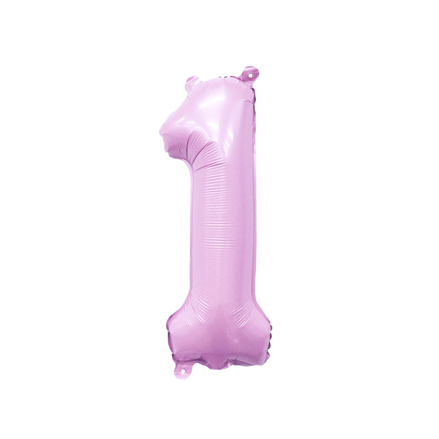 Pastel Lilac Pink Number Balloon | 32" Giant Foil | Numbers 0-9