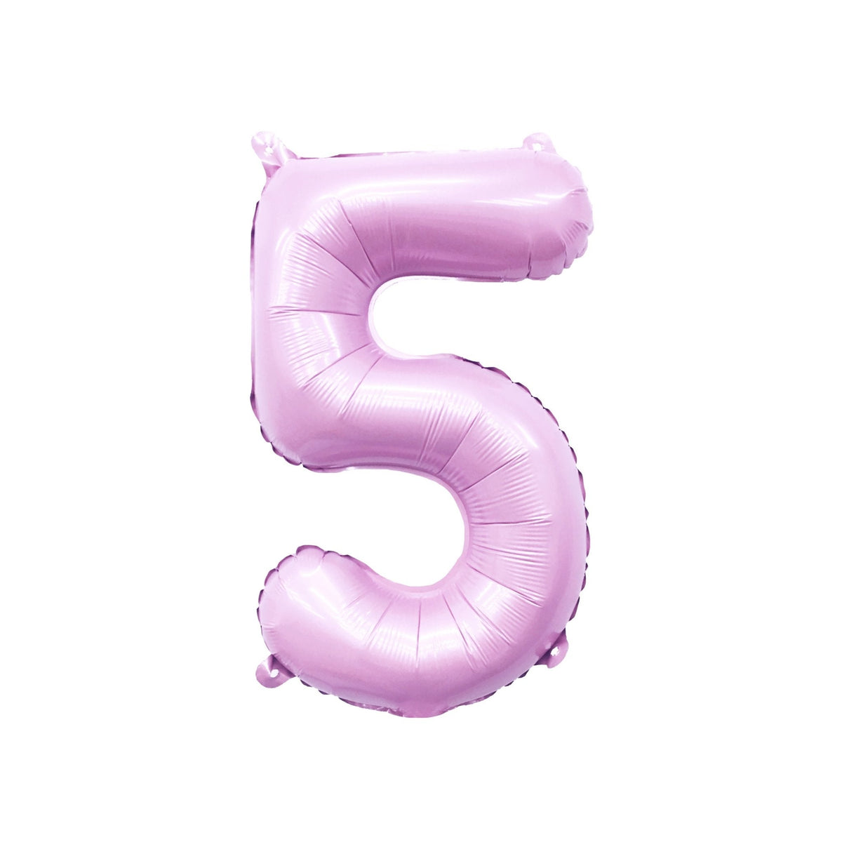 Pastel Lilac Pink Number Balloon | 32" Giant Foil | Numbers 0-9