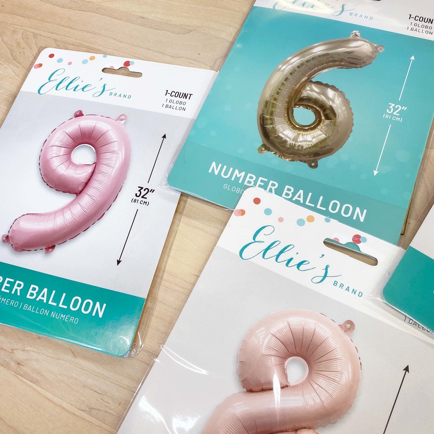 Pastel Lilac Pink Number Balloon | 32" Giant Foil | Numbers 0-9