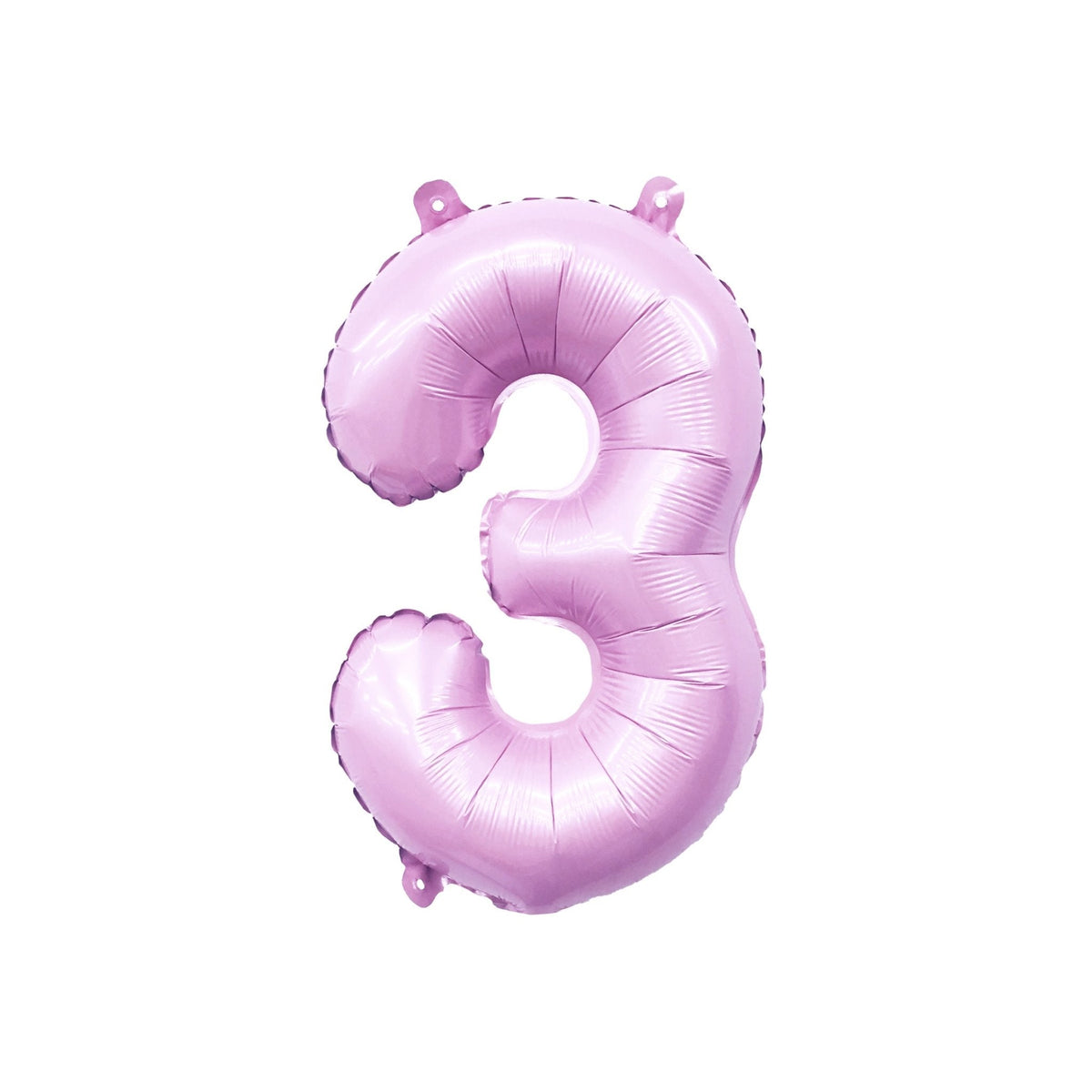 Pastel Lilac Pink Number Balloon | 32" Giant Foil | Numbers 0-9