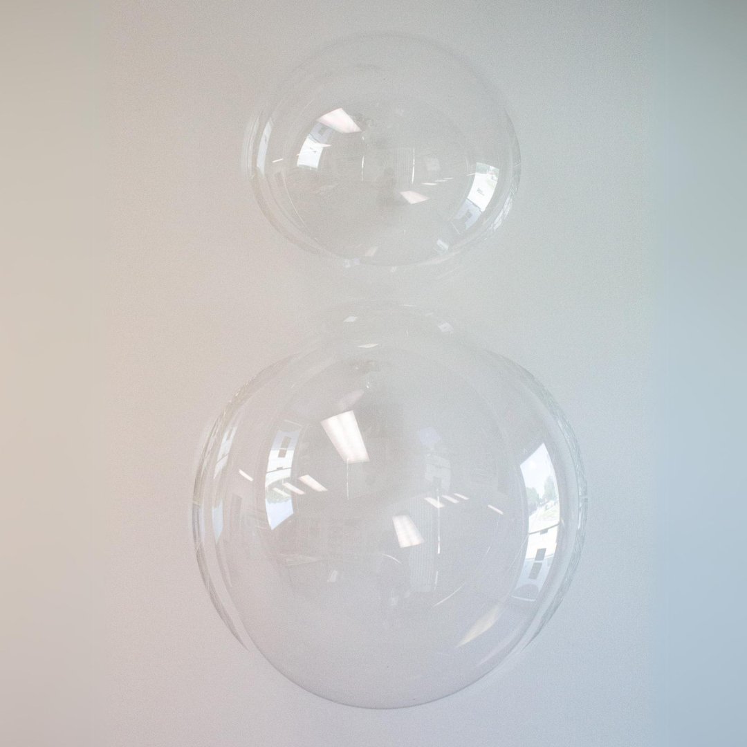 Clear Bobo Balloon – 24" or 36" Stuffable Bubble