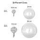 Clear Bobo Balloon – 24" or 36" Stuffable Bubble