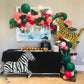 Girly Safari Balloon Garland Kit – Wild One Jungle Theme