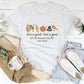 Gratitude Prayer Casual Shirt – "God Is Great God Is Good" Graphic T-Shirt