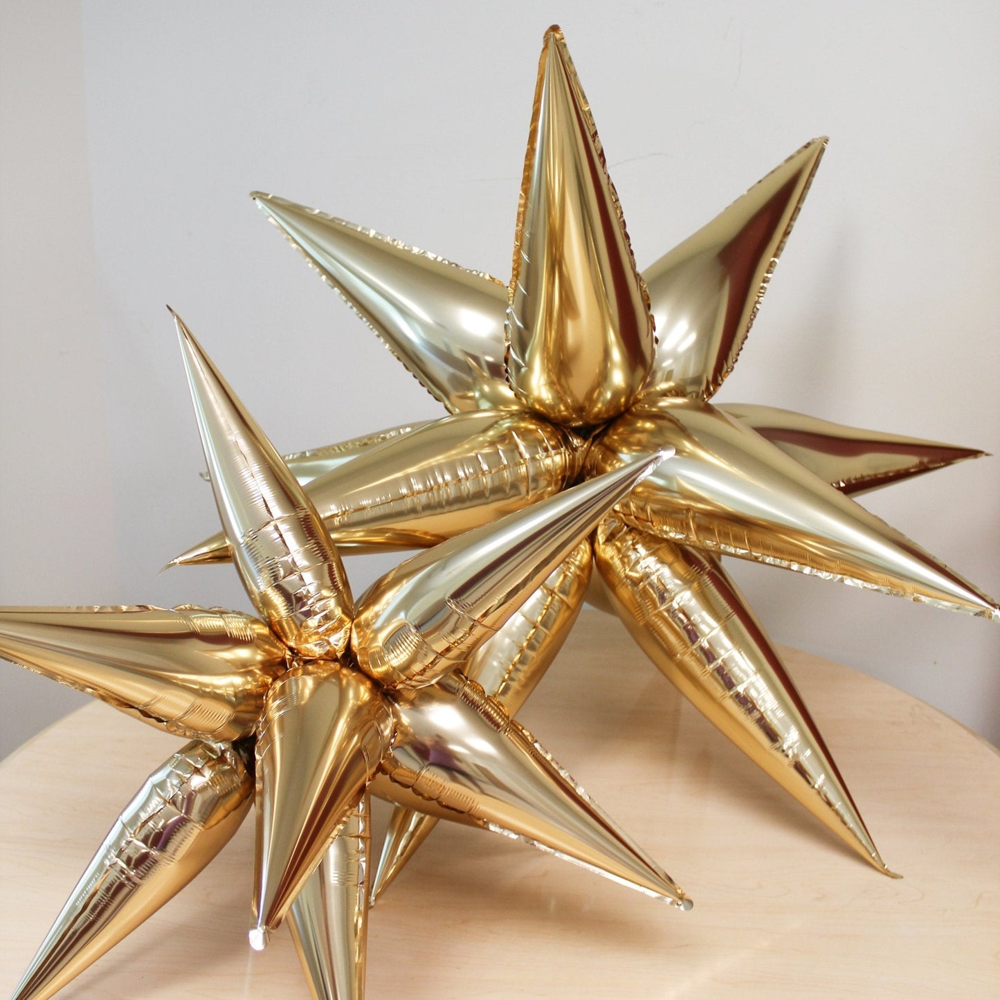 Globo de Racimo de Estrella Dorada – Papel de Aluminio de 40" | Suministros para Fiesta de Ellie