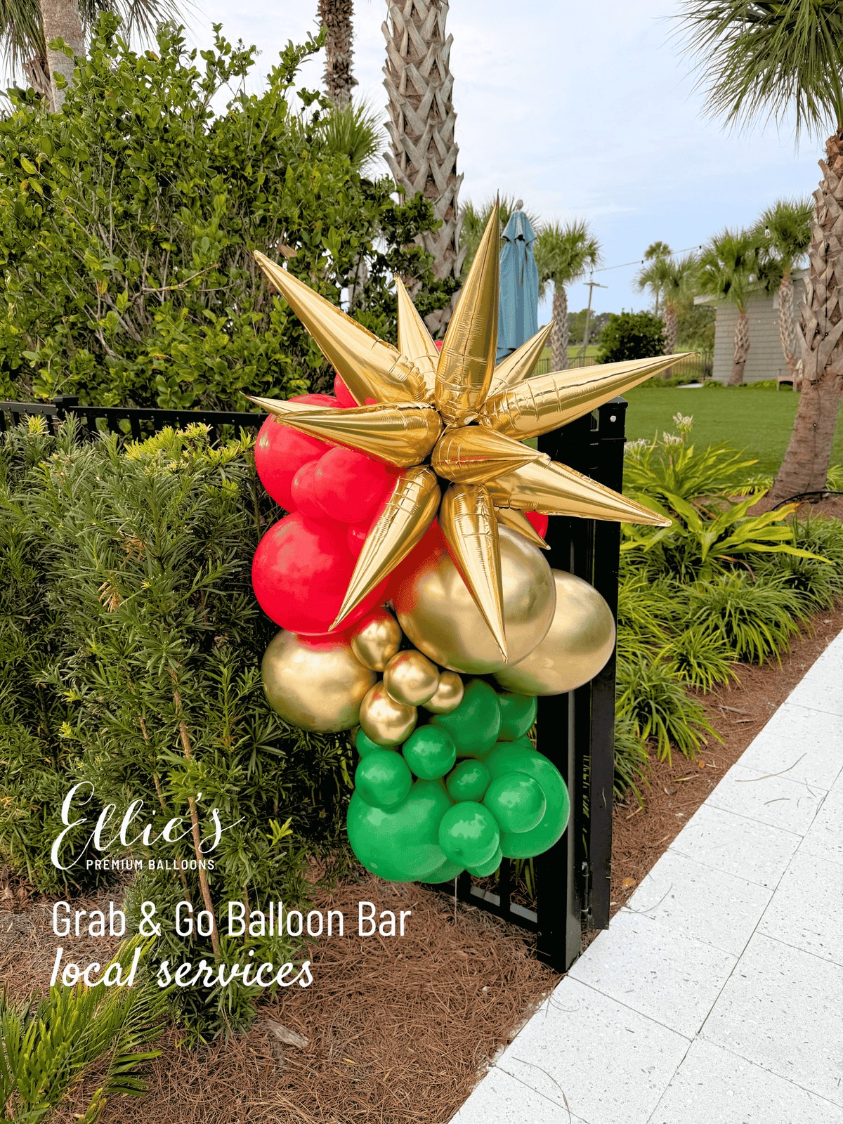 Globo de Racimo de Estrella Dorada – Papel de Aluminio de 40" | Suministros para Fiesta de Ellie