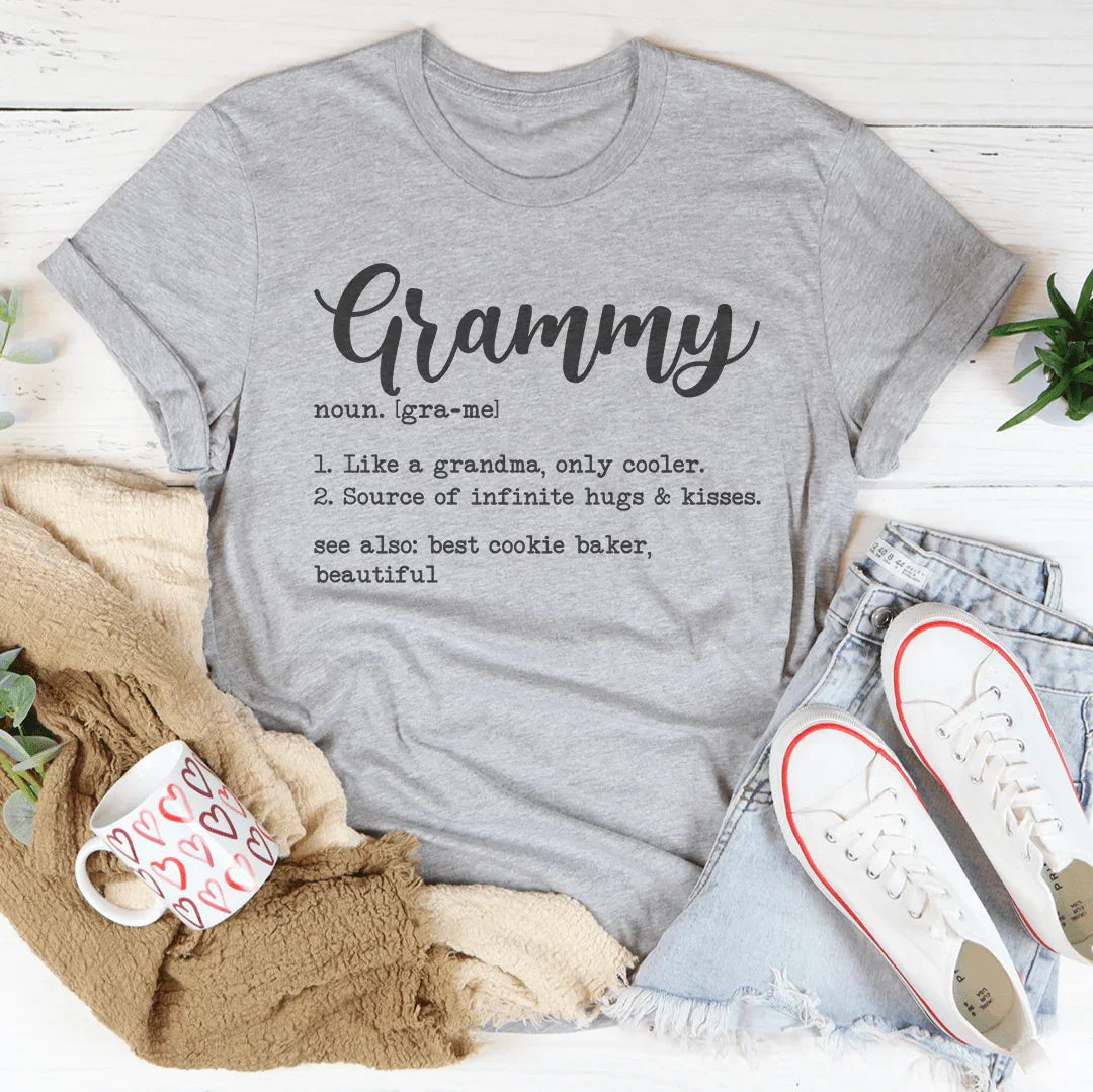 Grammy Like A Grandma Only Cooler Tee