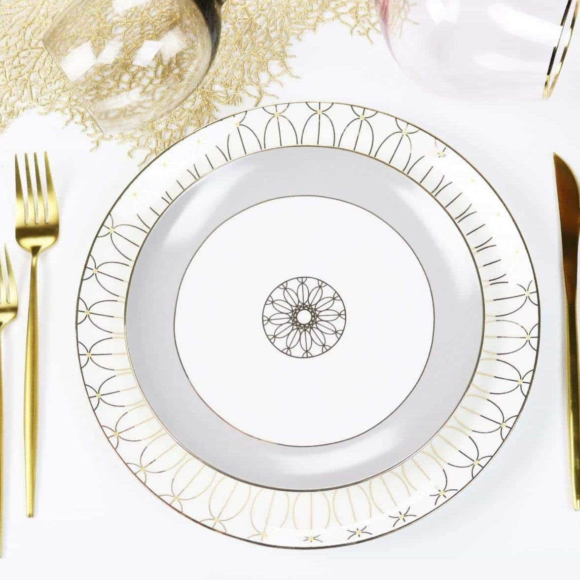 Sultana Plato de cena-Juego de 4