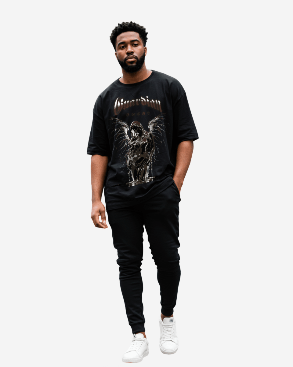 G West Guardian Angel Oversized T-Shirt Mens