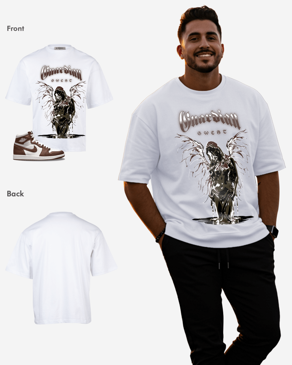 G West Guardian Angel Oversized T-Shirt Mens