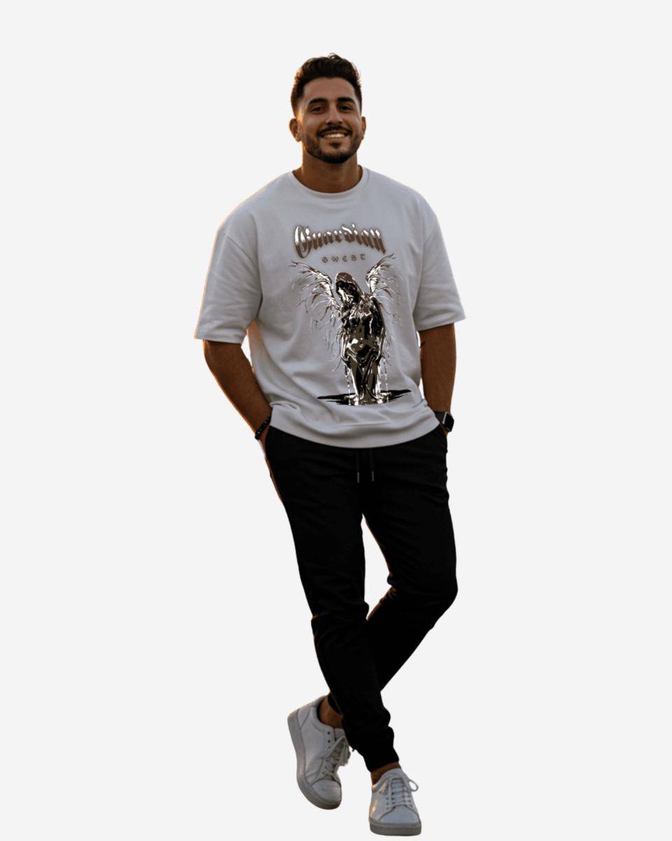 G West Guardian Angel Oversized T-Shirt Mens
