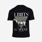 G West Greatest Of All Time Oversized T-Shirt Mens