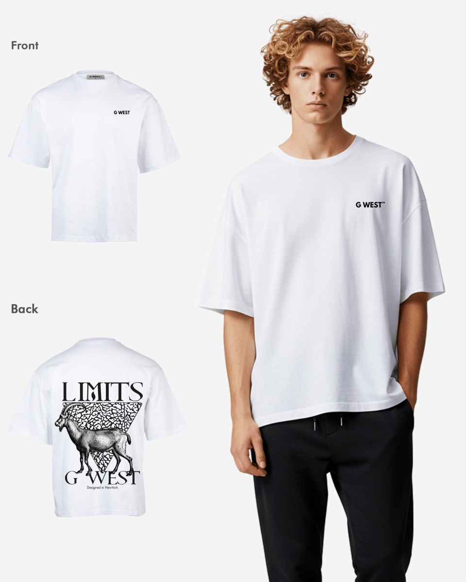 G West Greatest Of All Time Oversized T-Shirt Mens